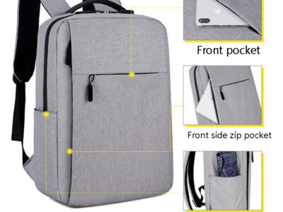 Mochila porta notebook cierre al frente Art.1204