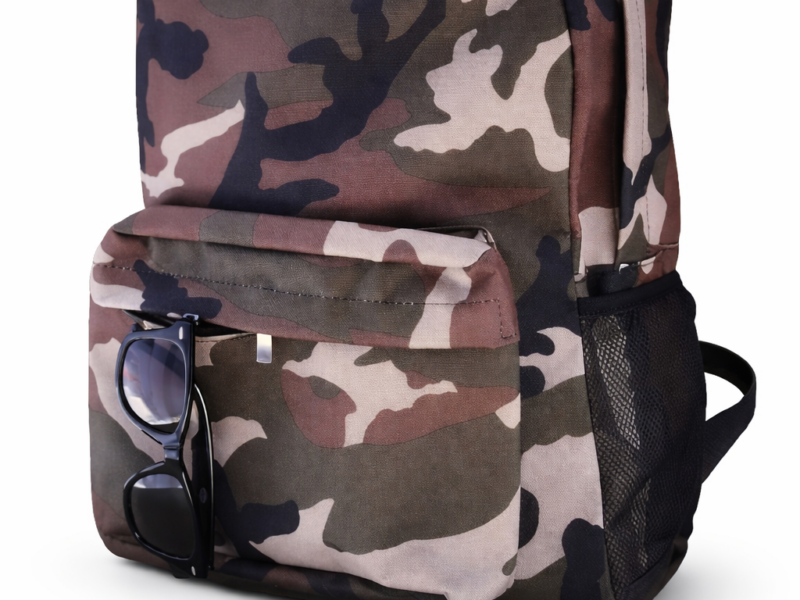 Mochila cordura grande bolsillo al frente Art.204